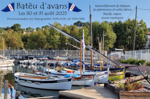 Batèu d'avans - 30 et 31 août 2025